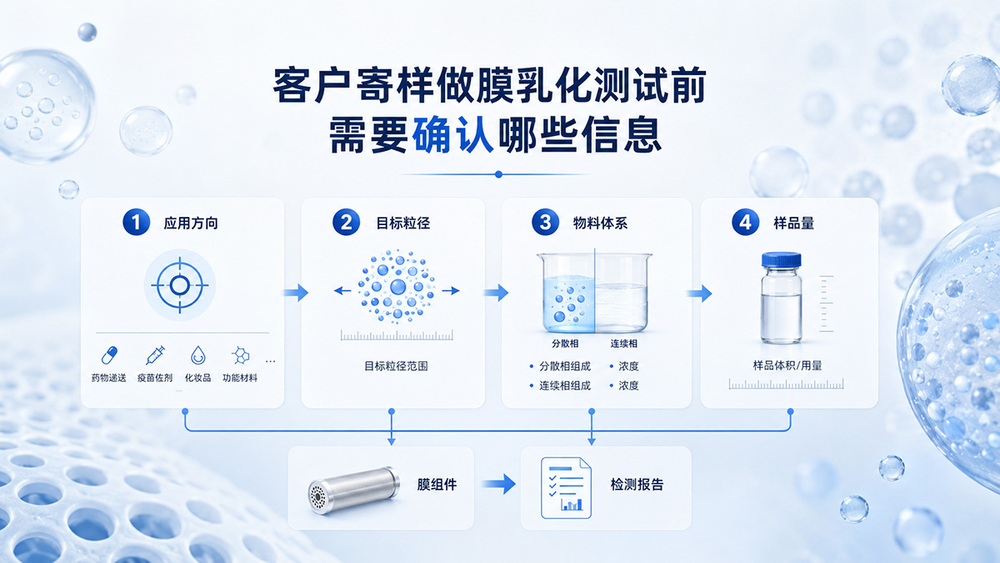 客户寄样做膜乳化测试前需要确认应用方向目标粒径和样品量示意图.jpg