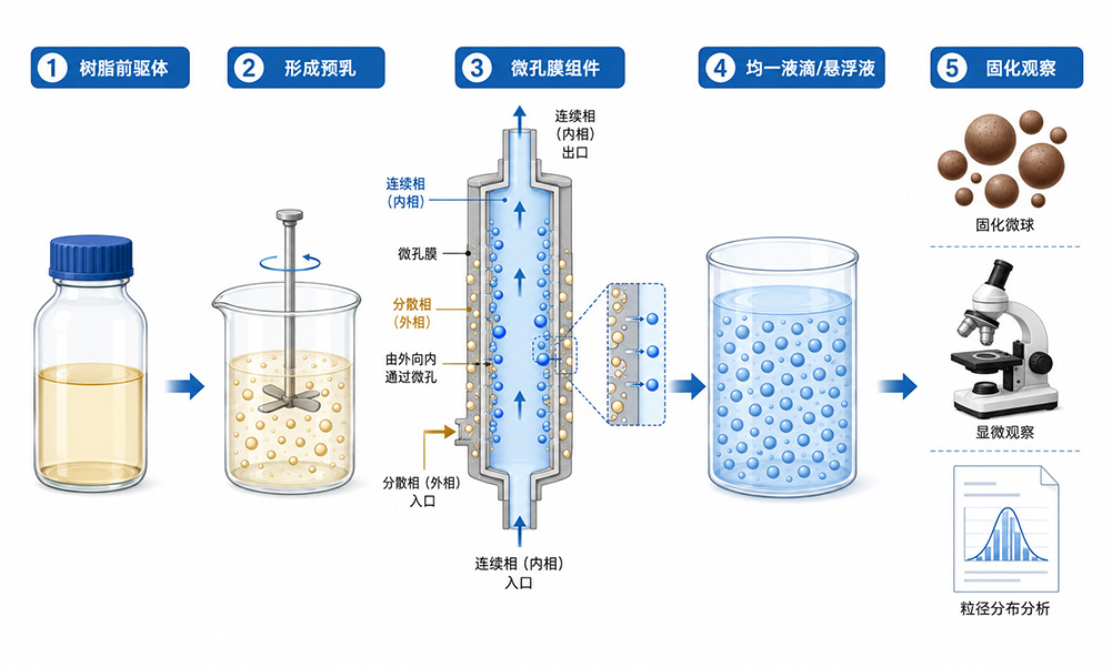 酚醛树脂微球膜乳化小试流程示意图.jpg